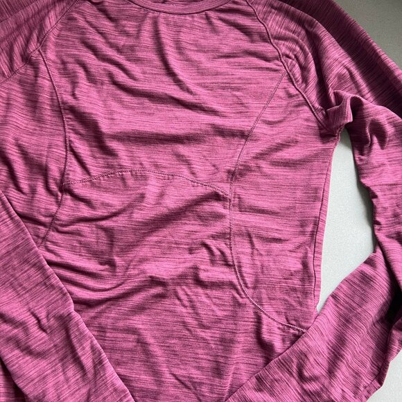 Spyder Active Women’s Brushed Long Sleeve Active Tee, Mauve, Size Small - Picture 6 of 6